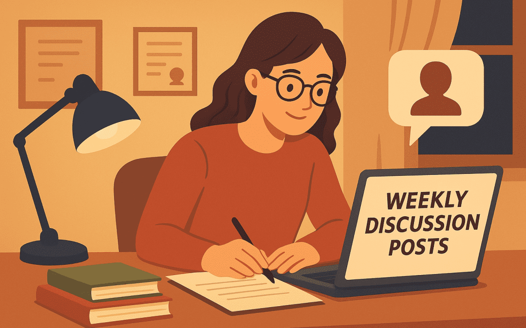 weekly discussion post