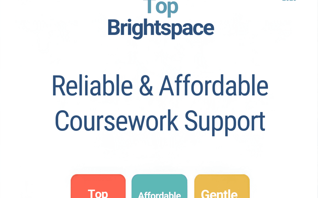 Top Brightspace Tutors (2025) – Reliable & Affordable Coursework Support