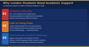 why London students need essay writing services academic pressure cost of living UCL LSE