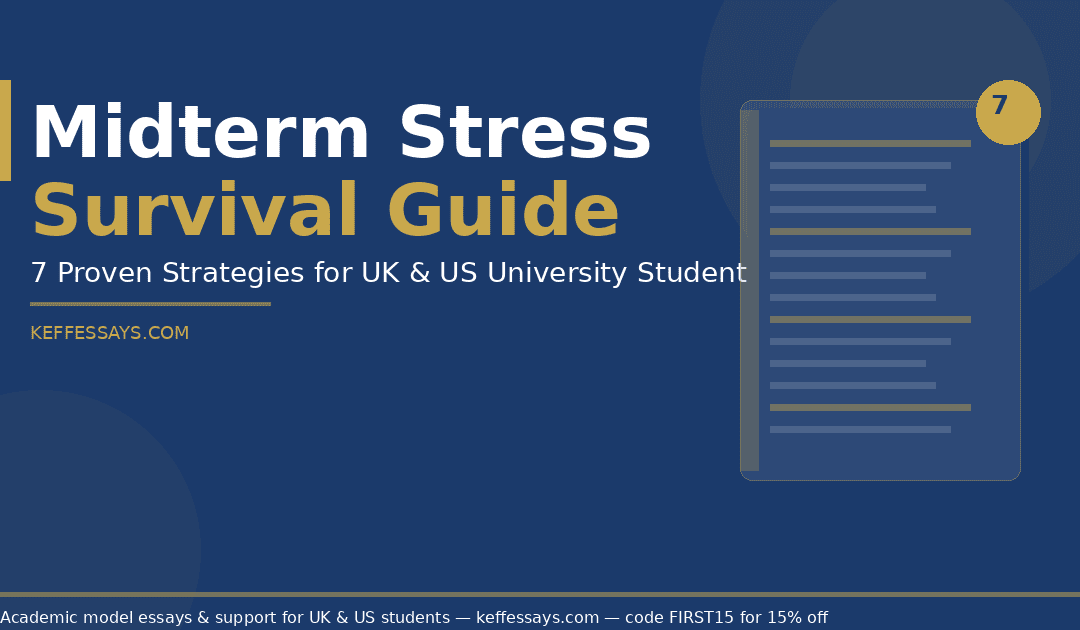 how to reduce midterm stress UK students